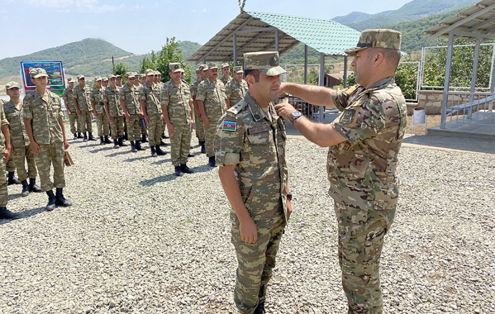 Une nouvelle unité militaire inaugurée dans la région de Khodjaly
