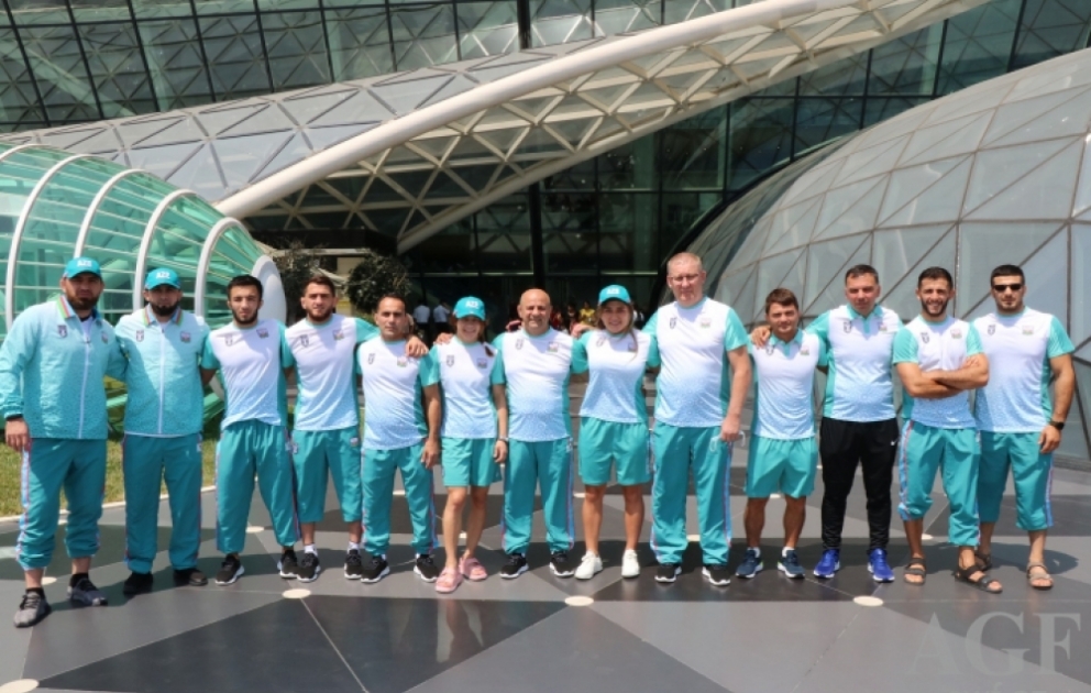 Azərbaycan güləşçiləri Tokioda məşqlərə başlayıblar