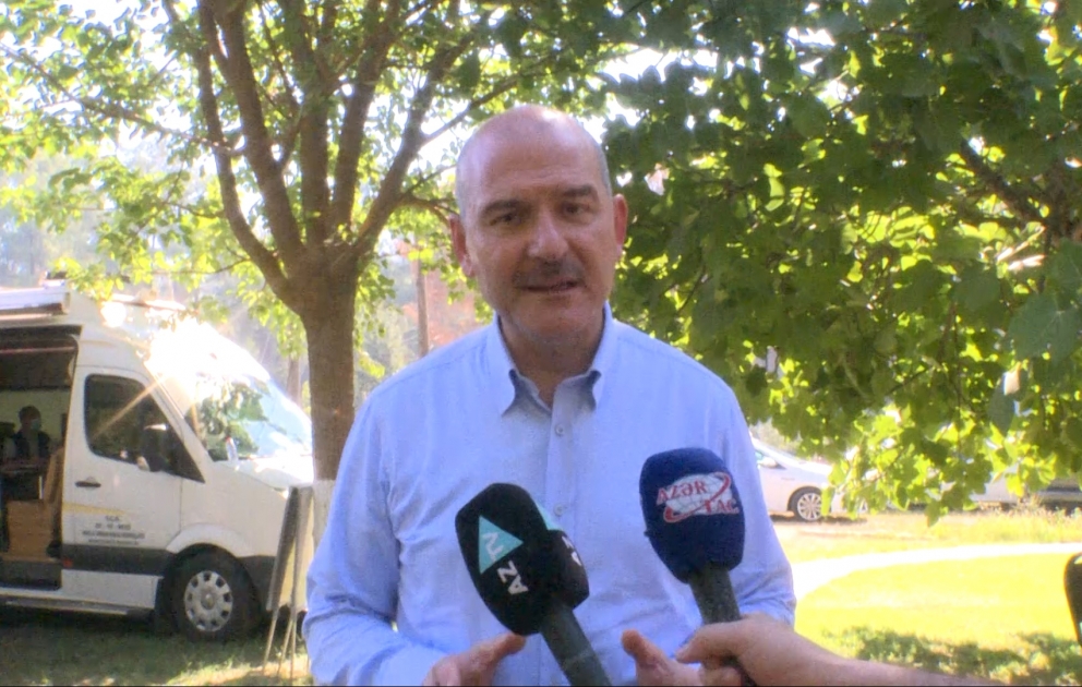 Türkiyənin daxili işlər naziri: Birbaşa dəstəkləri ilə yanımızda olan azərbaycanlı qardaşlarımıza dərindən təşəkkür edirik
