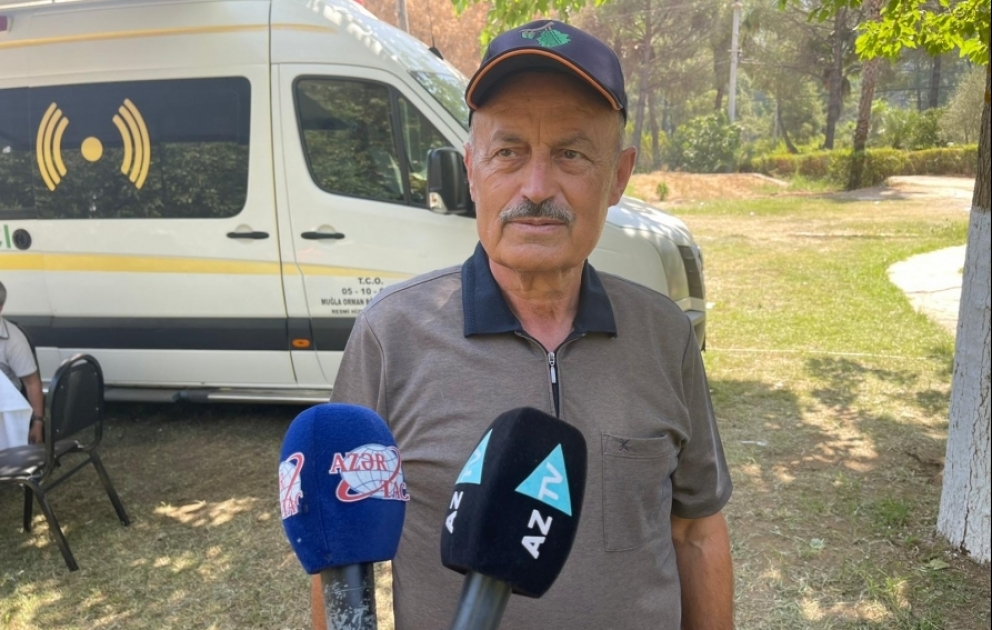 Türkiyənin sabiq deputatı: Azərbaycanlı yanğınsöndürənlər alovlara qarşı böyük fədakarlıq göstərirlər