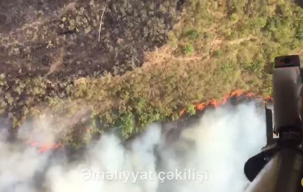 Ağsu rayonunda baş vermiş yanğın məhdudlaşdırılıb
