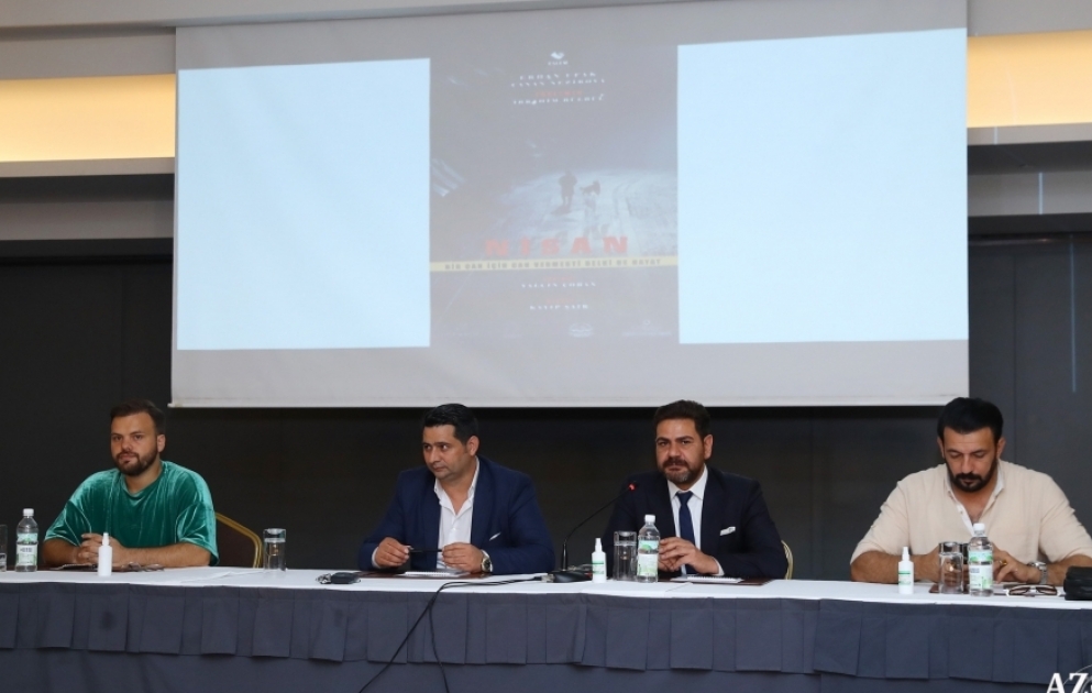 Azərbaycan və Türkiyə sənət adamlarının birgə istehsal etdikləri “Nisan” filminin təqdimatı olub