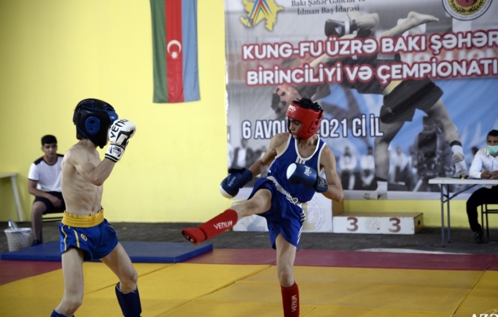 Kunq-fu üzrə Bakı birinciliyi və çempionatı təşkil olunub