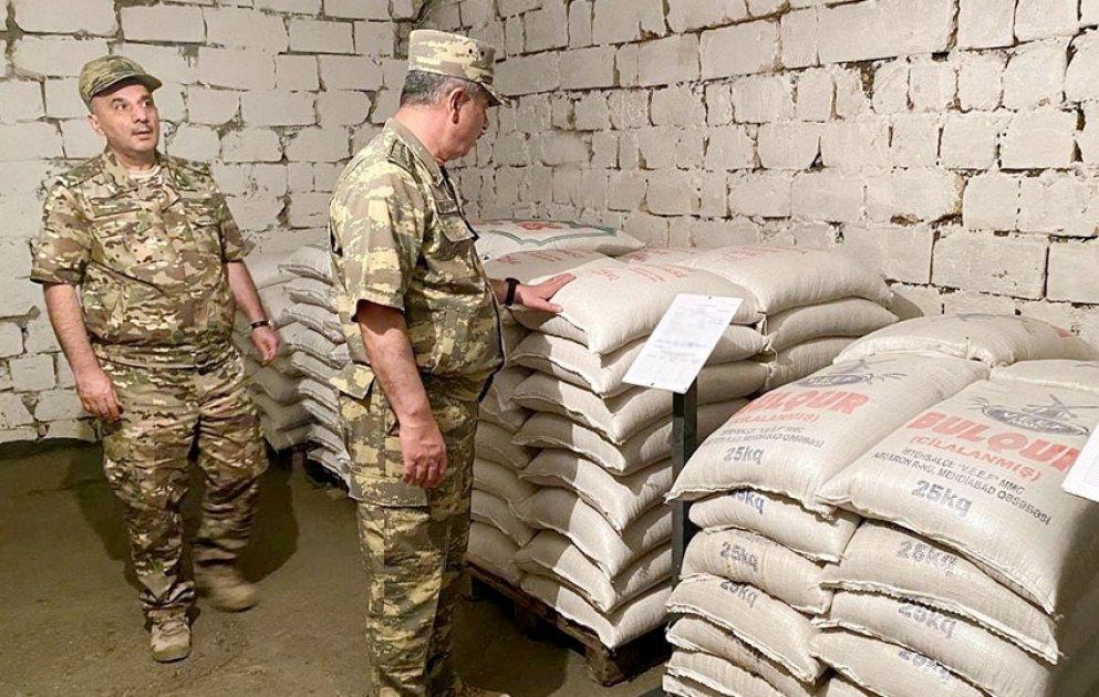 The readiness of new warehouses in the liberated territories for the winter period was inspected