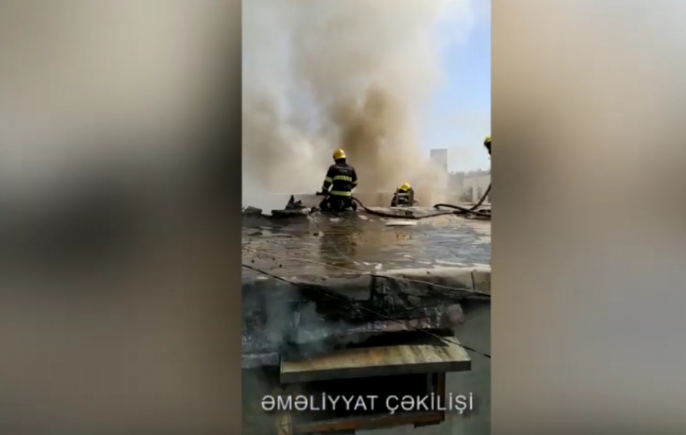 Bakıda fərdi yaşayış evindəki yanğın söndürülüb