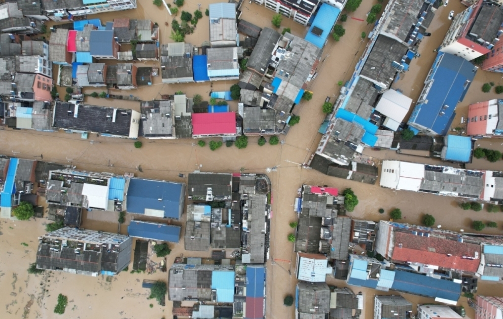 Chine: de fortes pluies ont frappé le district du Hubei