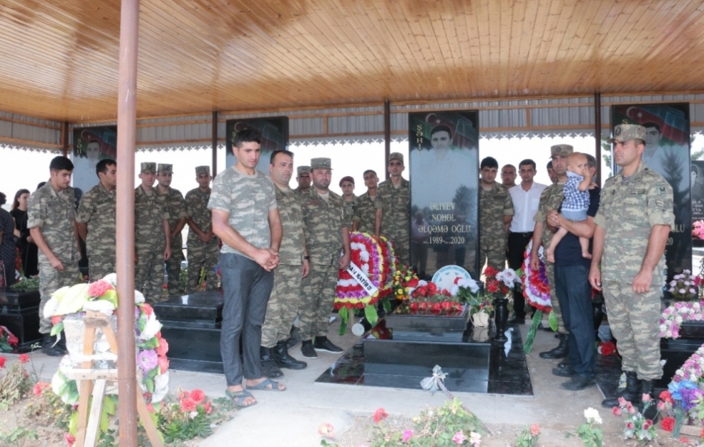 Vətən uğrunda şəhid olmaq arzusu ilə yaşayıb şəhadətə yüksələn Nohəl Əliyevin ad günü qeyd edilib