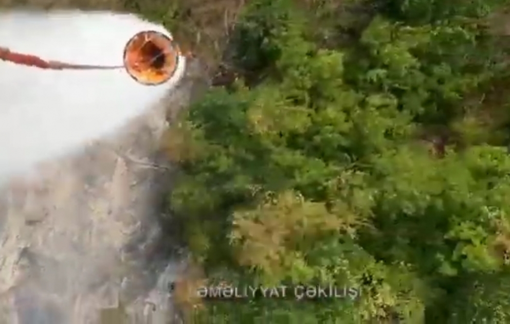 Qəbələdə meşə yanğınları davam edir