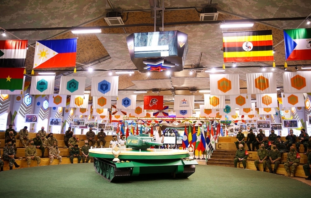 The drawing procedure was held for the "Tank biathlon" contest