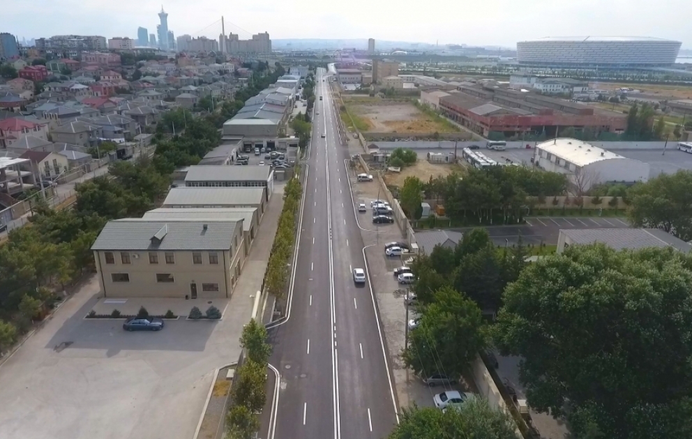 Bakıxanov qəsəbəsinin Bəşir Bünyadov küçəsi təmir edilib
