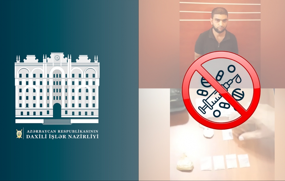 Narkotik vasitələrin təbliği və satışı ilə məşğul olan daha bir nəfər saxlanılıb