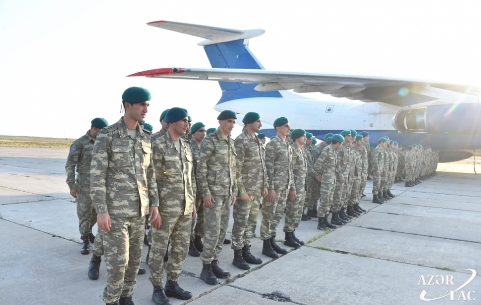 Azerbaijani peacekeepers withdrawn from Afghanistan return to Baku