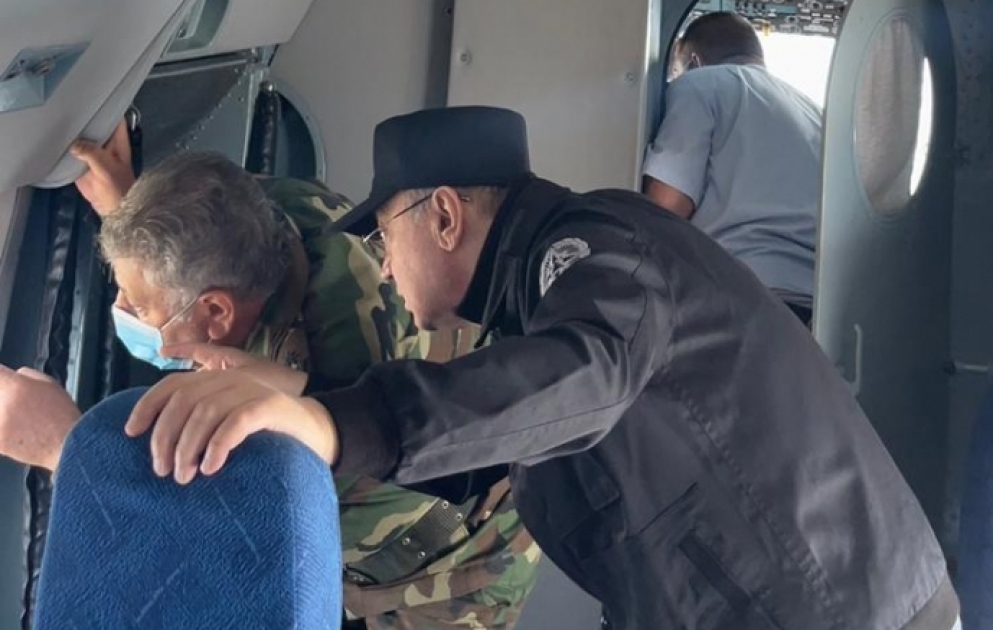 Fövqəladə hallar naziri Qəbələ rayonunda yanğının baş verdiyi ərazidə olub
