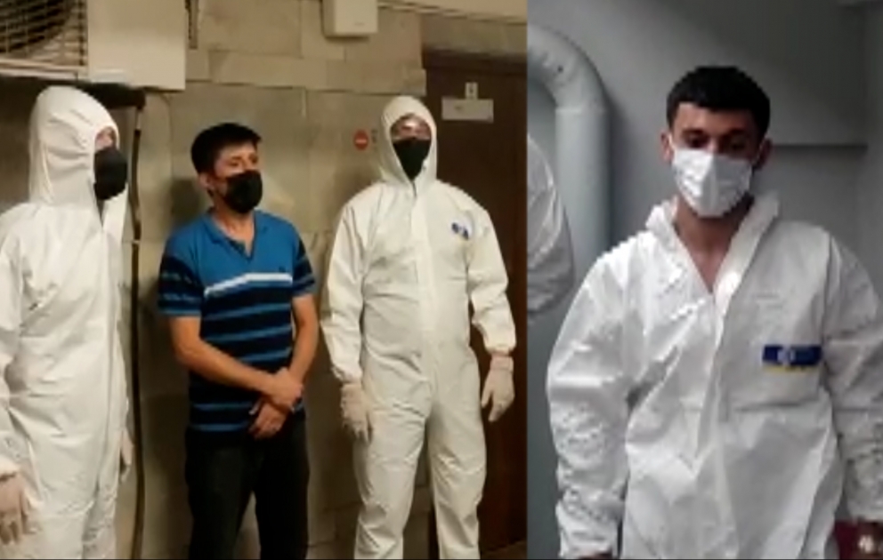 Metroya daxil olmağa çalışan 2 koronavirus xəstəsi saxlanılıb