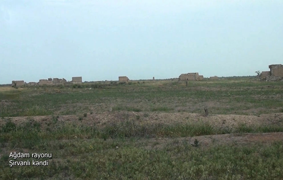 Освобожденное от оккупации село Ширванлы Агдамского района