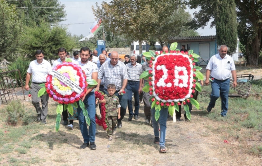 Vətən müharibəsi şəhidi Qismət Qardaşxanovun xatirəsi yad olunub
