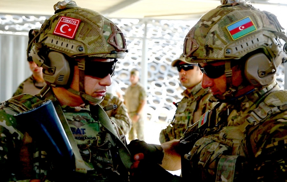 Joint training exercises of Azerbaijani and Turkish servicemen started in Baku