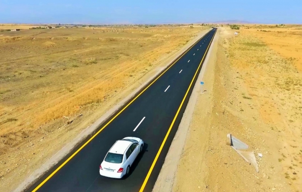 “Zəfər Yolu”nun inşası tamamlanmaq üzrədir