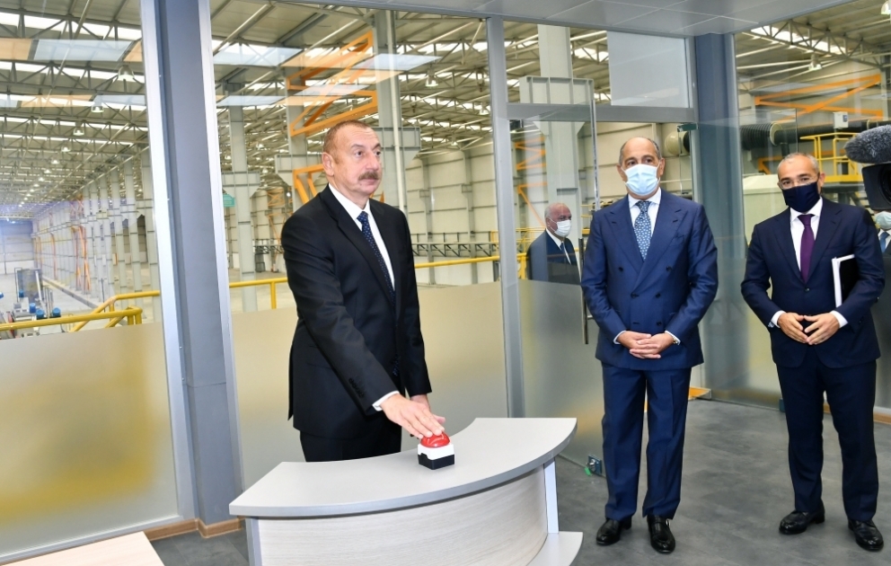 “Azmonbat” LLC opened in Sumgayit Chemical Industrial Park