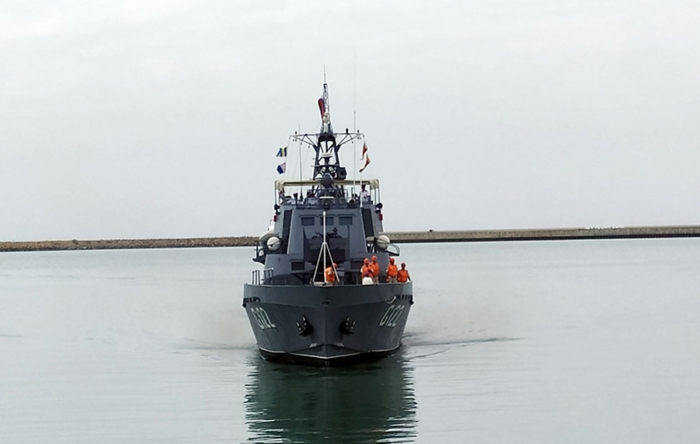 Военные моряки Азербайджана, принимавшие участие в конкурсе «Кубок моря», вернулись в Баку