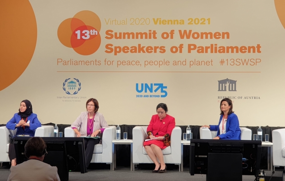 In Wien findet Gipfeltreffen der Parlamentssprecherinnen statt