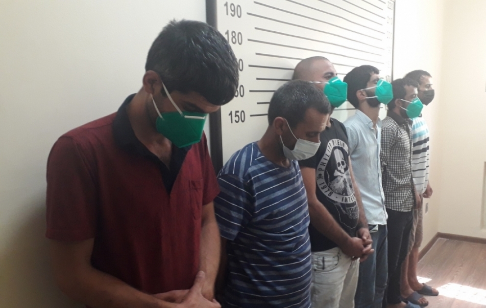 Polis Kürdəmirdə əməliyyat keçirib, 6 nəfər saxlanılıb