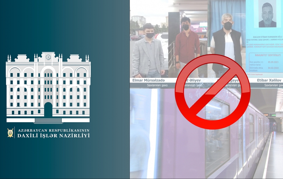 Metrodan istifadə etmək istəyən və ictimai yerlərdə hərəkət erdən aktik koronavirus xəstələri aşkar edilib