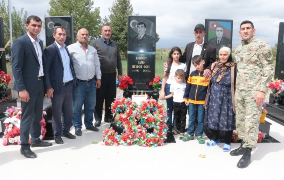 Şəhid Şamo Rəhimovun xatirəsi anılıb