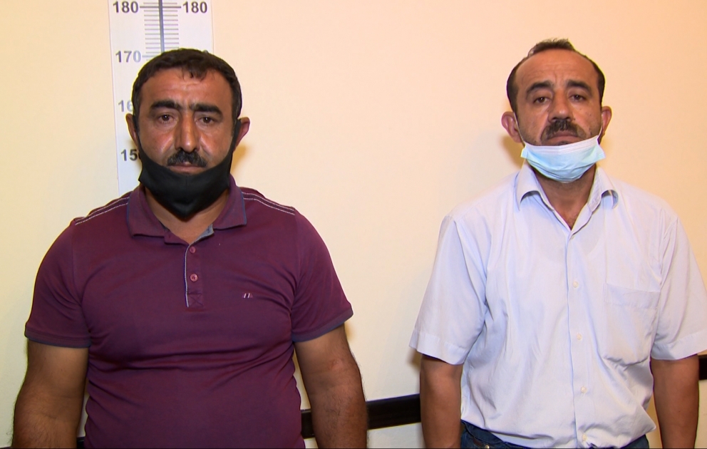 Binəqədi rayonunda torpaq sahəsindən metal konstruksiyalar oğurlayan qardaşlar saxlanılıb