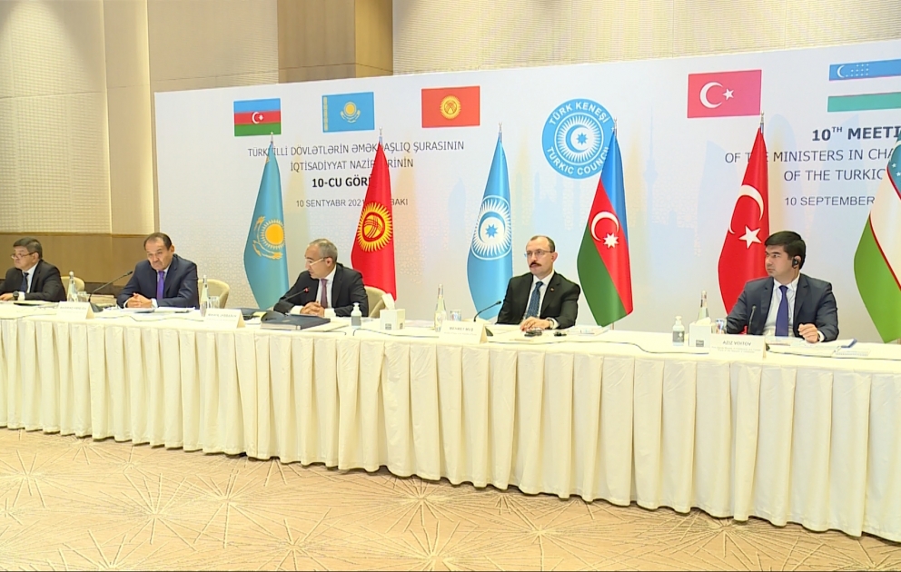 Türkdilli Dövlətlərin Əməkdaşlıq Şurasına üzv ölkələrin iqtisadiyyat nazirlərinin 10-cu görüşü keçirilib