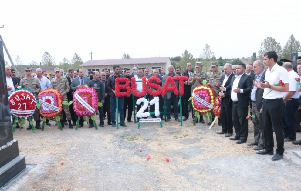 Düşmənin Füzuli istiqamətində sədlərini yaran şəhid Büsat Qurbanov