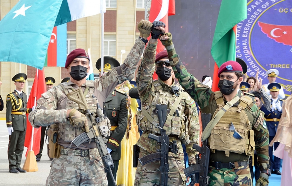 A solemn ceremony dedicated to the opening of the "Three Brothers - 2021" international exercises was held