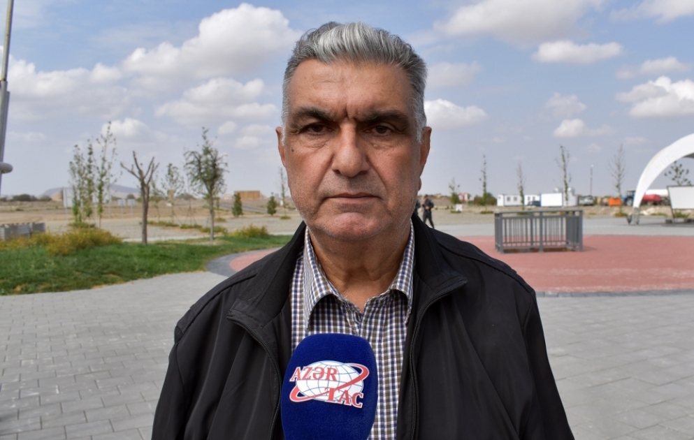 Əməkdar artist Azad Şükürov: Doğma torpaqlara gəldiyim üçün sevinc və qürur hissi keçirirəm