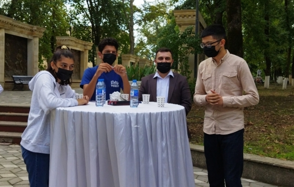 Qusarlı gənclər Ümumrespublika Xəmsə Festivalının regional turunun qalibi olub