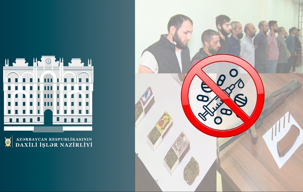 Sabunçu rayonunda narkotik vasitələrin qanunsuz dövriyyəsi ilə məşğul olan 12 nəfər saxlanılıb