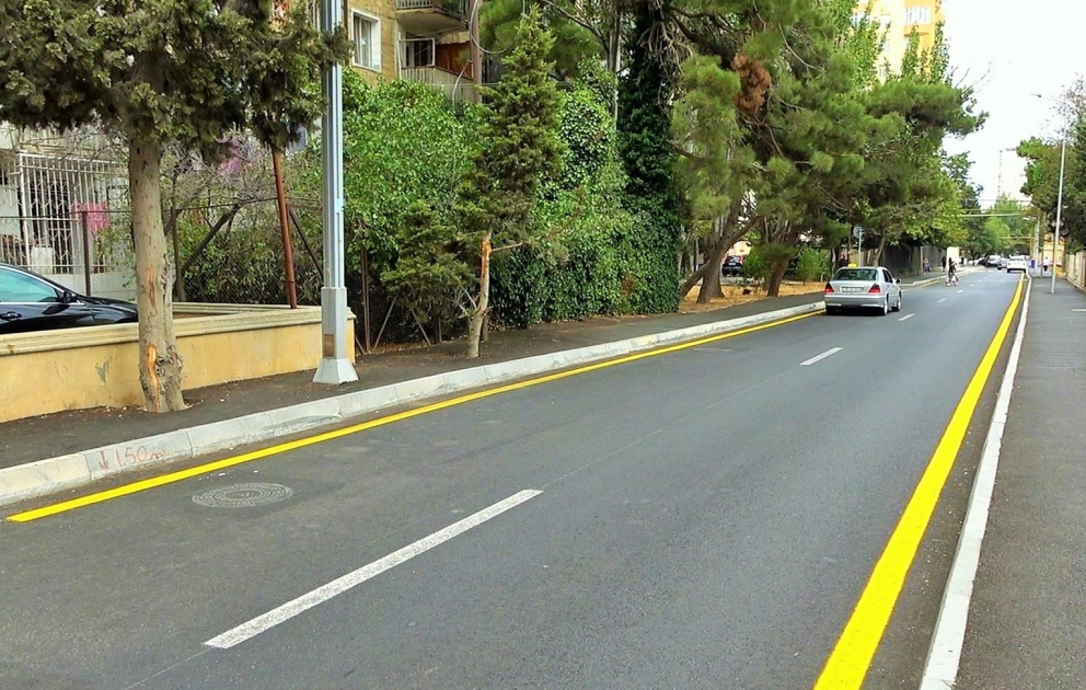 Yasamal rayonunda 11 küçə təmir edilib