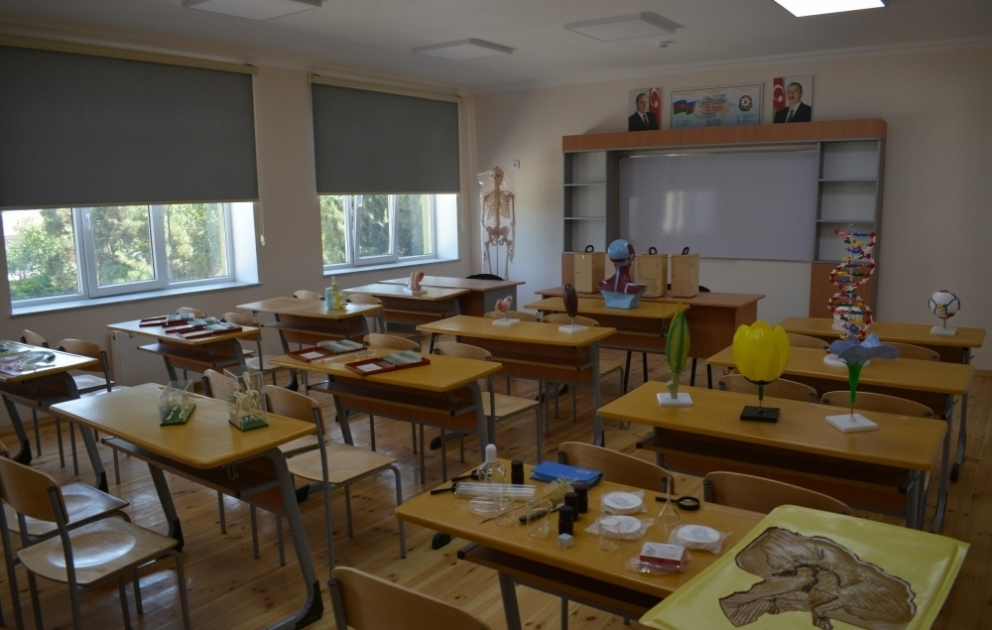 Xaçmazın Qımılqışlaq kəndində 480 şagird yerlik məktəb binası istifadəyə verilib