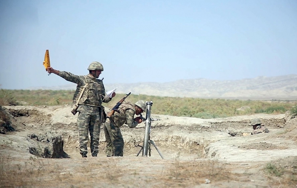 Intensive combat training of mortar units continues