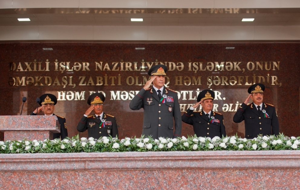 Polis Akademiyasının yaranmasının 100 illik yubileyinə həsr olunmuş tədbir keçirilib