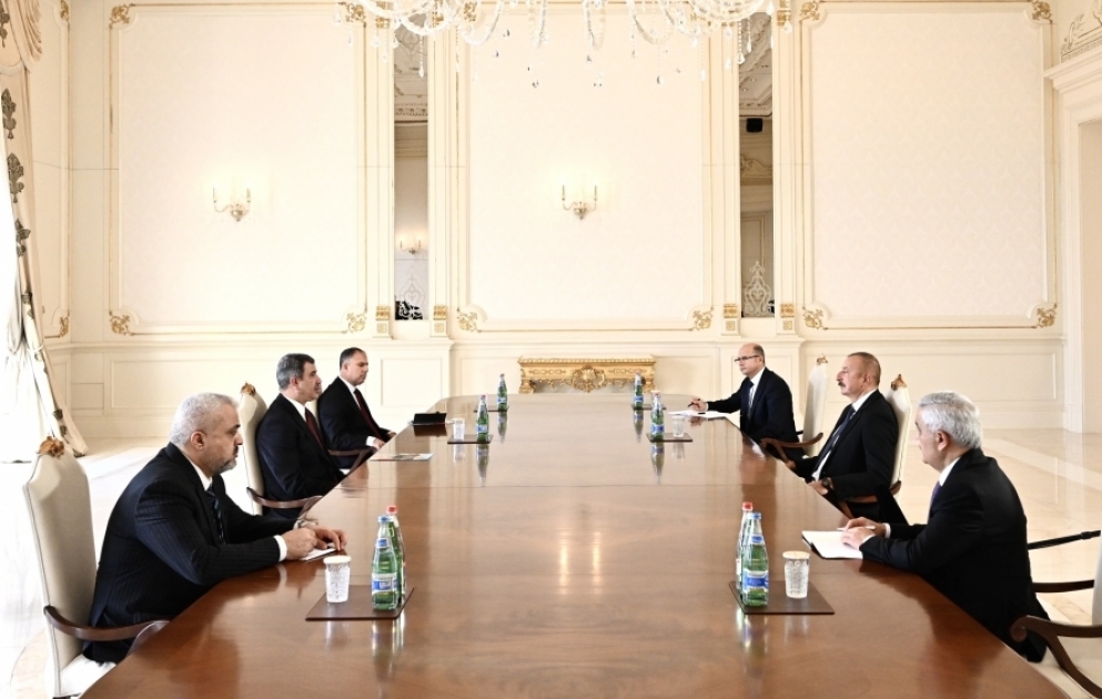 Le président Ilham Aliyev reçoit le ministre irakien du Pétrole