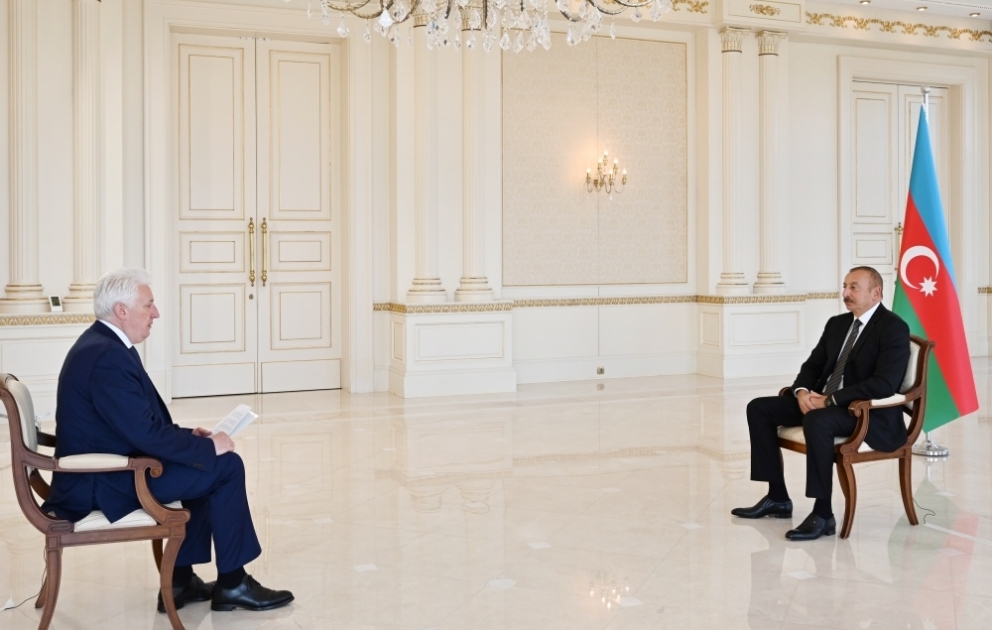 Prezident İlham Əliyevin Rusiyanın nüfuzlu “Nasionalnaya oborona” jurnalına müsahibəsi