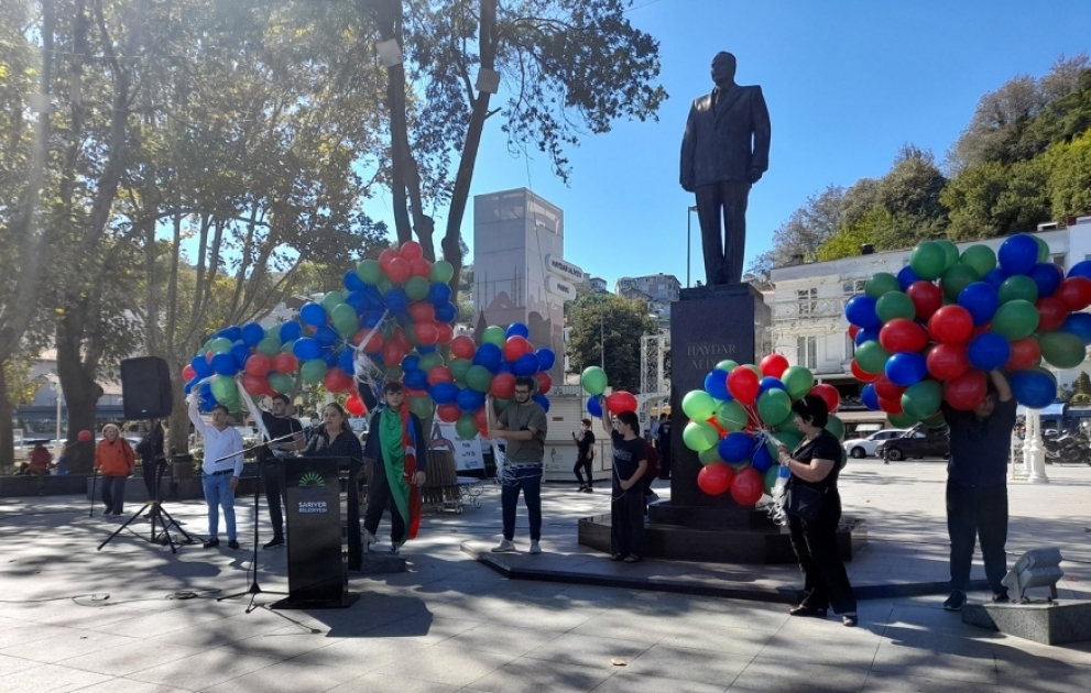 Vətən müharibəsi şəhidlərinin xatirəsi İstanbulda anılıb