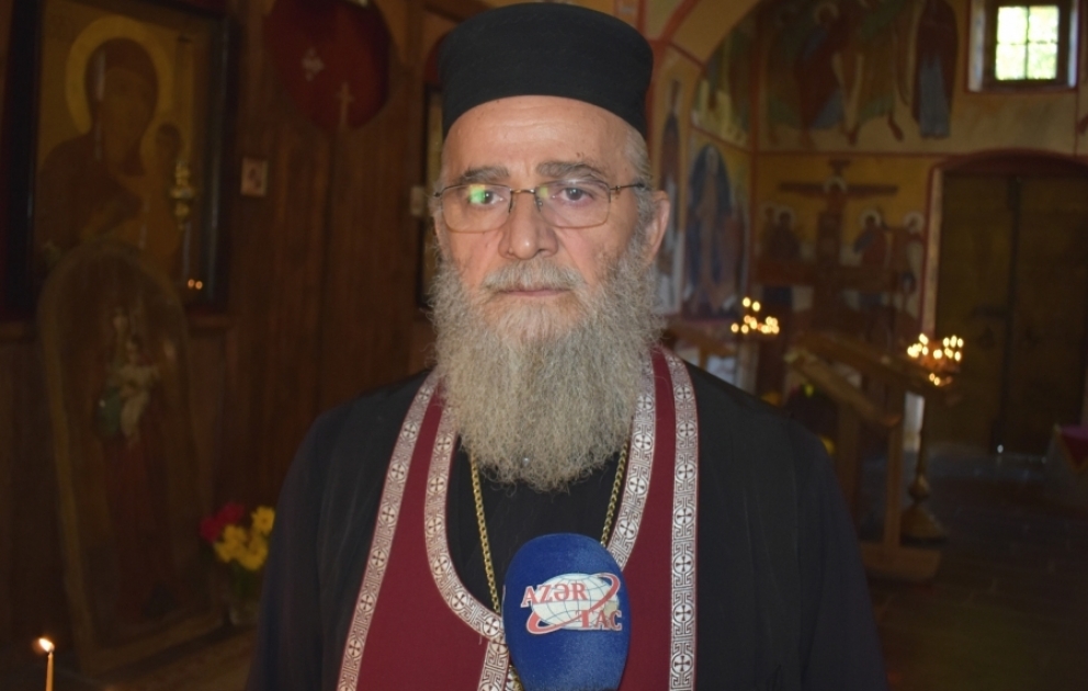 “Müqəddəs Georgi” kilsəsinin keşişi: Şəhidlər öz canlarını Azərbaycanın ərazi bütövlüyü naminə qurban verdilər