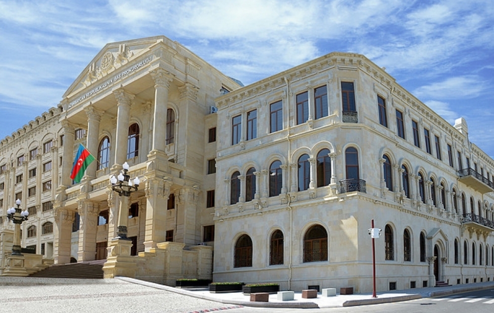 Baş Prokurorluq Ermənistanın Azərbaycanın mülki əhalisinə qarşı törətdiyi cinayətlərlə bağlı beynəlxalq təşkilatlara videomüraciət ünvanlayıb