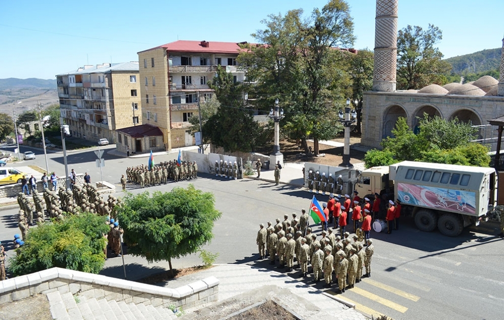 В городе Шуша состоялось мероприятие по случаю годовщины Отечественной войны