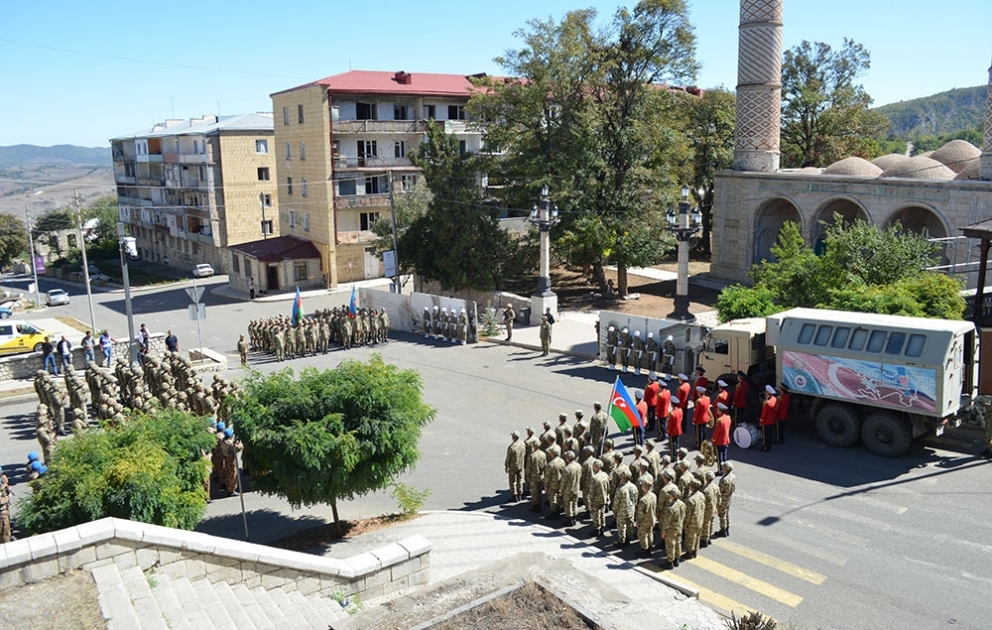 A commemorative event on the occasion of the anniversary of the Patriotic War was held in the city of Shusha
