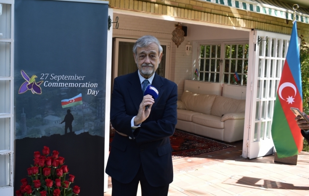 Enrike Qaspar: Sevinirəm ki, Azərbaycan öz ərazi bütövlüyünü bərpa edə bilib
