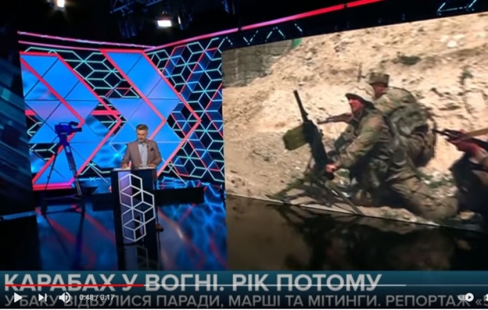 Ukrayna telekanalı 44 günlük Vətən müharibəsinin ildönümü ilə bağlı xüsusi reportaj yayımlayıb