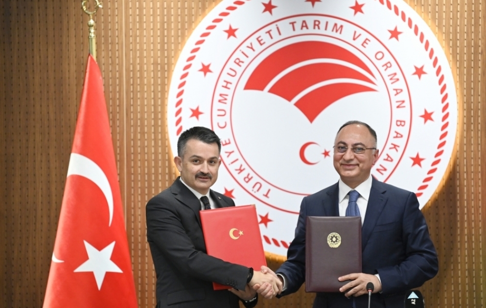 AQTA sədrinin Türkiyəyə səfəri çərçivəsində qida təhlükəsizliyi sahəsində bir sıra sənəd imzalanıb