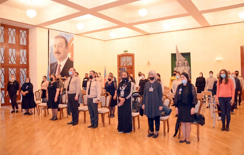 Şəhid Rəsul Sadıqovun xatirəsi anılıb